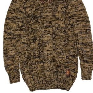 Junges Woll-Mischpullover in Kamel 7803903082556