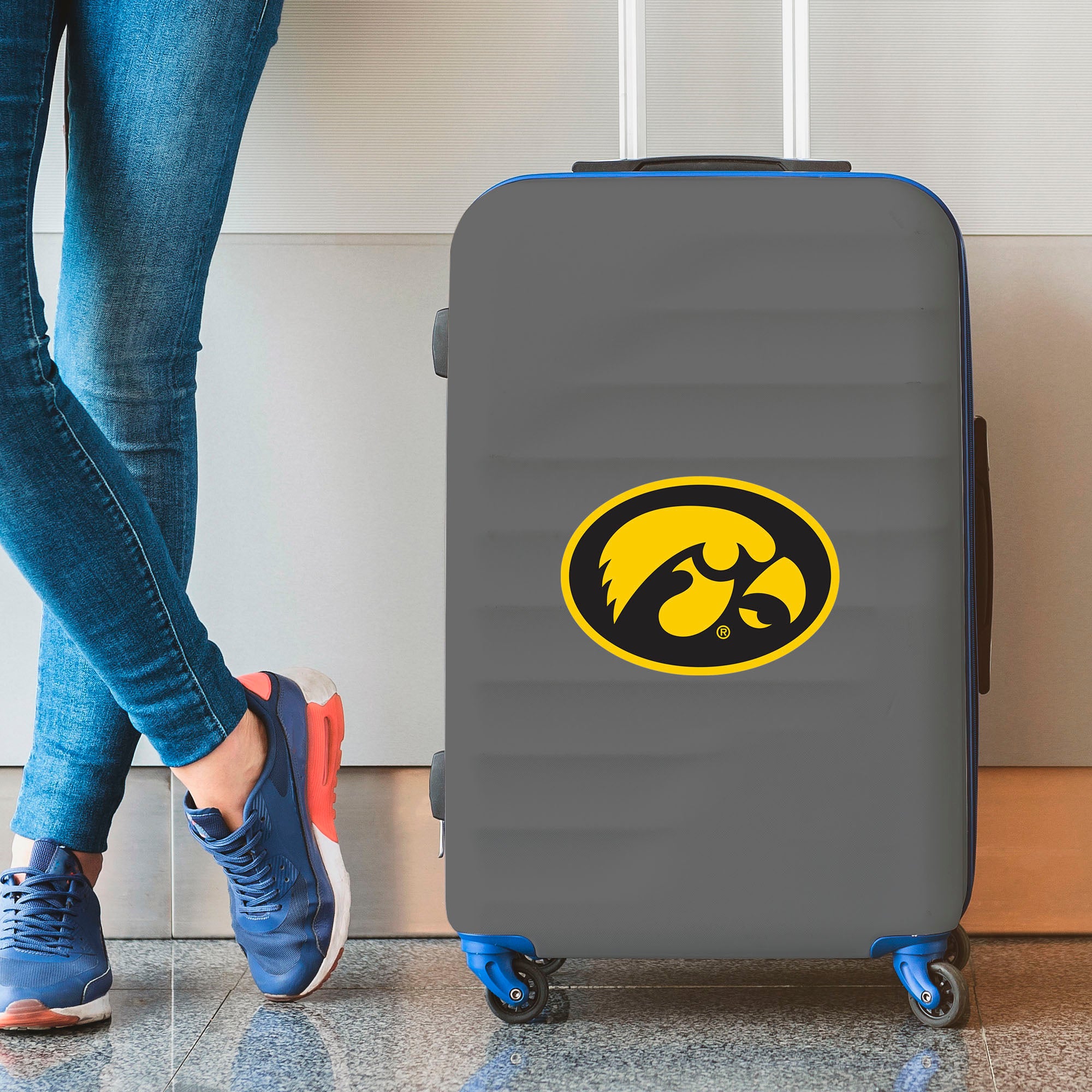 Fanmats Iowa Hawkeyes große Aufkleber