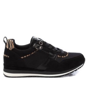 Damen Trainer Sneakers in schwarz 7803902001212