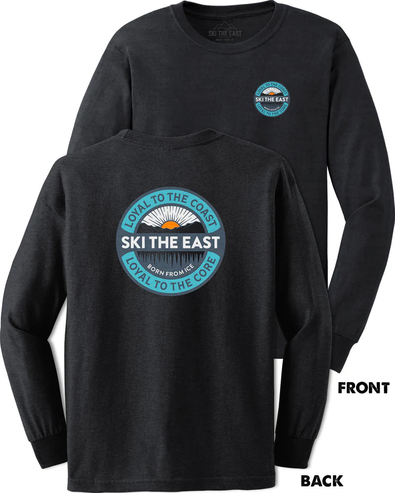 Ski Das East Core Langarm T-Shirt für Herren