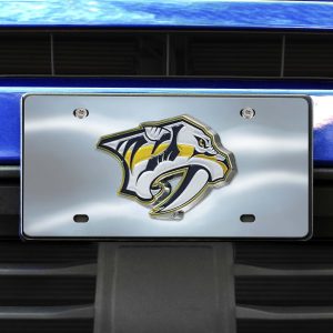 Fanmats Nashville Predators 3D Kennzeichen aus Edelstahl