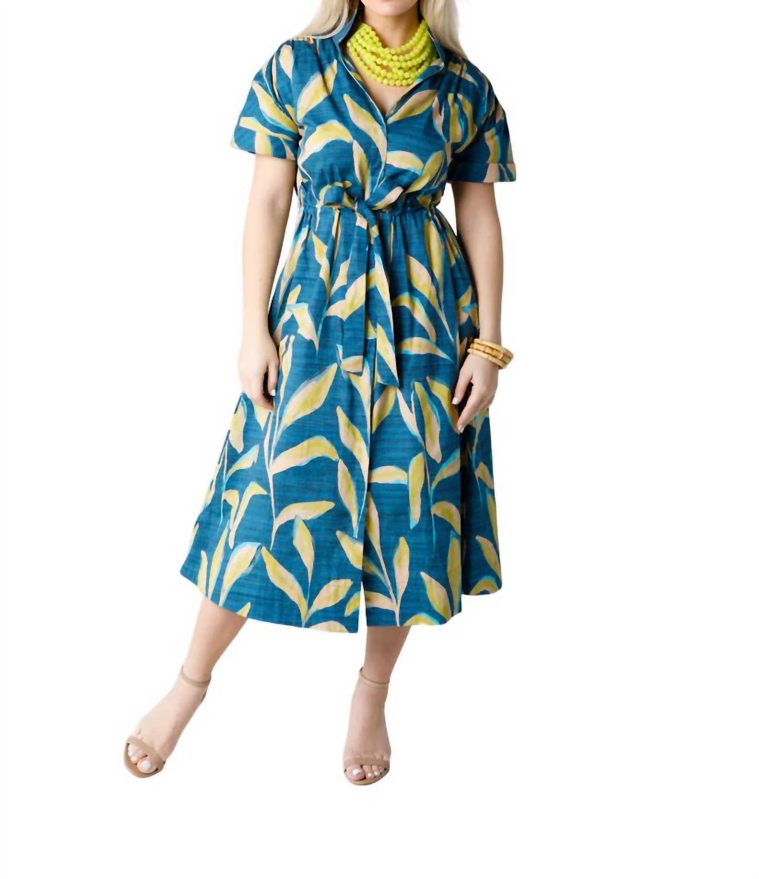 Bria Kleid in Midnight Bamboo