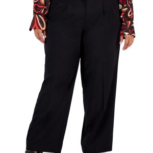 Plus Damen Mitte Aufstieg Büro formale Hose 7803875622972