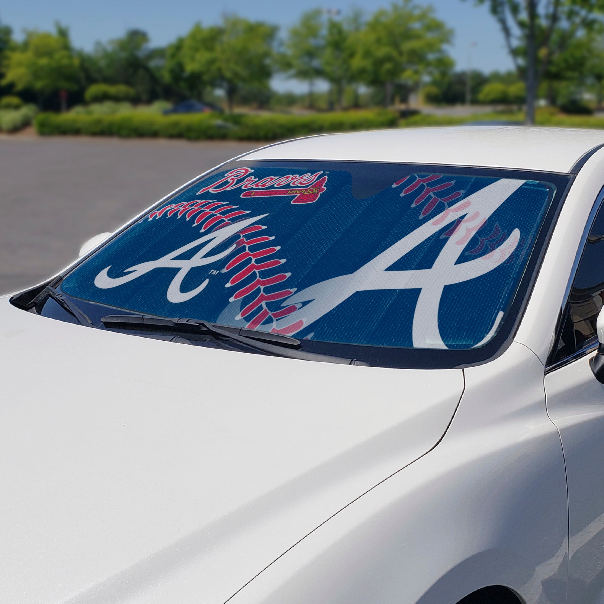 Fanmats Atlanta Braves Windschutzscheibe Sonnenschutz