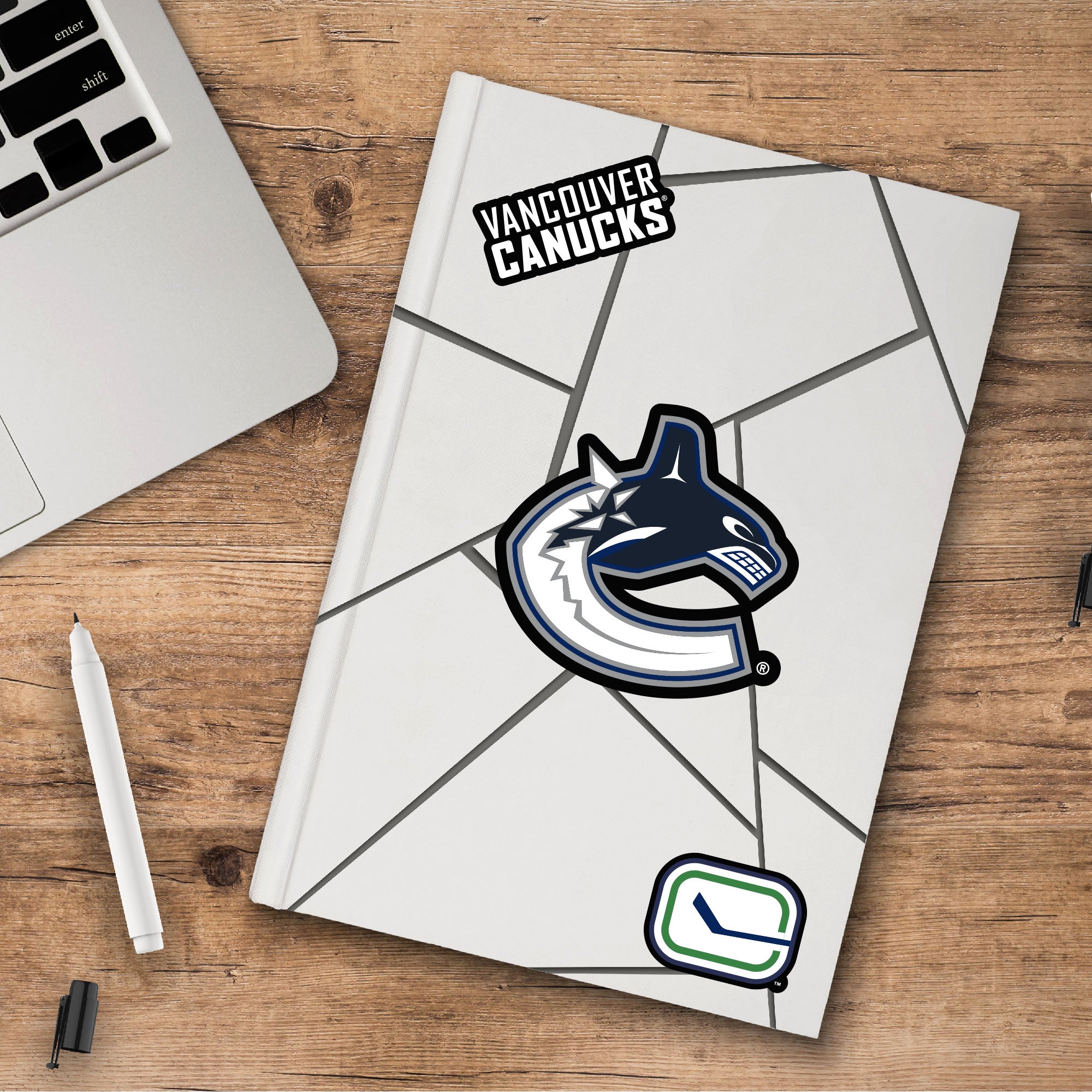 Fanmats Vancouver Canucks 3 Stück Aufkleber Set