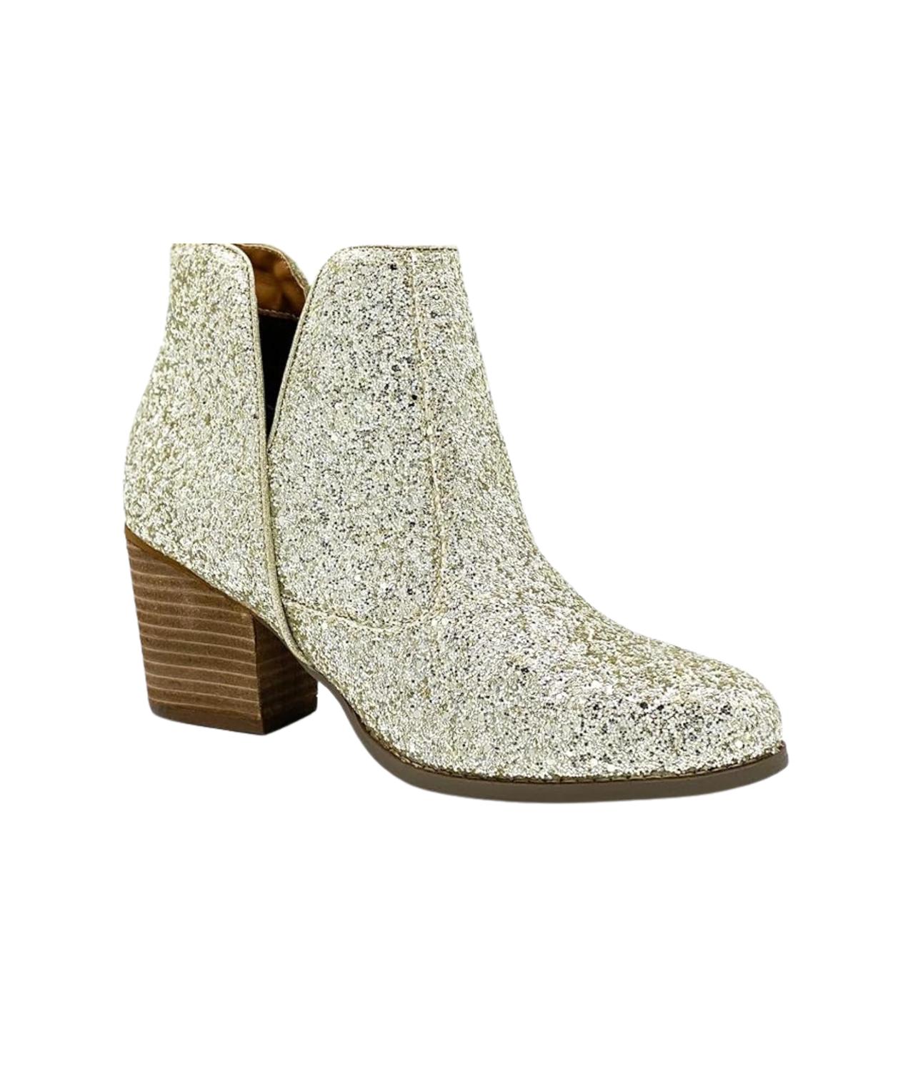 Fiera Booties für Damen in Gold