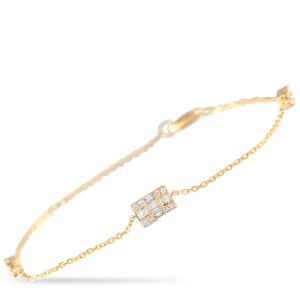 LB Exclusive 14K Gelbgold 0,20ct Diamantarmband -y – BR09802