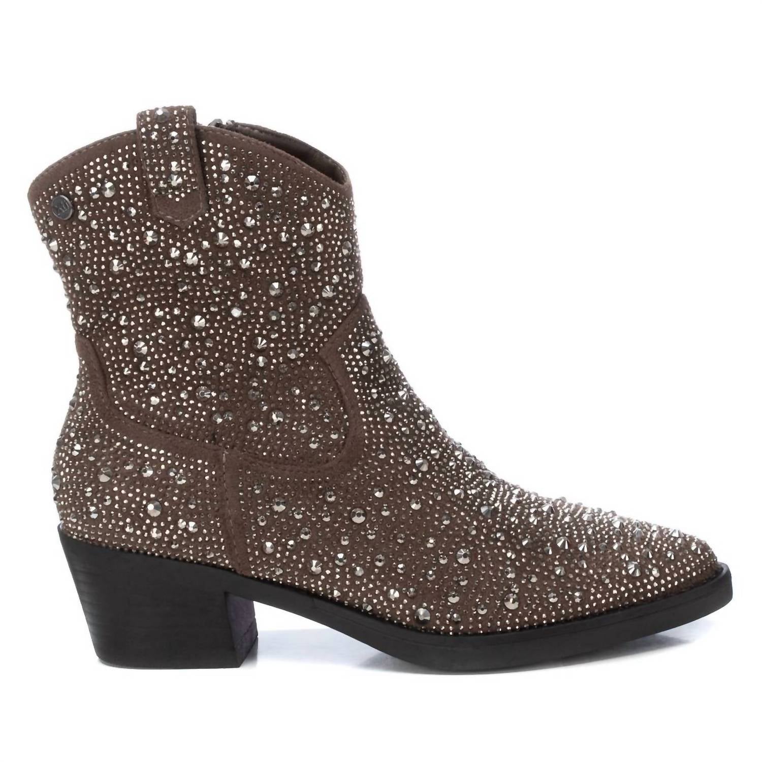 Cowboystiefel für Damen in Taupe