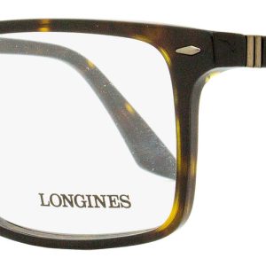 Longines Herren rechteckige Brillen LG5032 052 dunkel havana 57mm