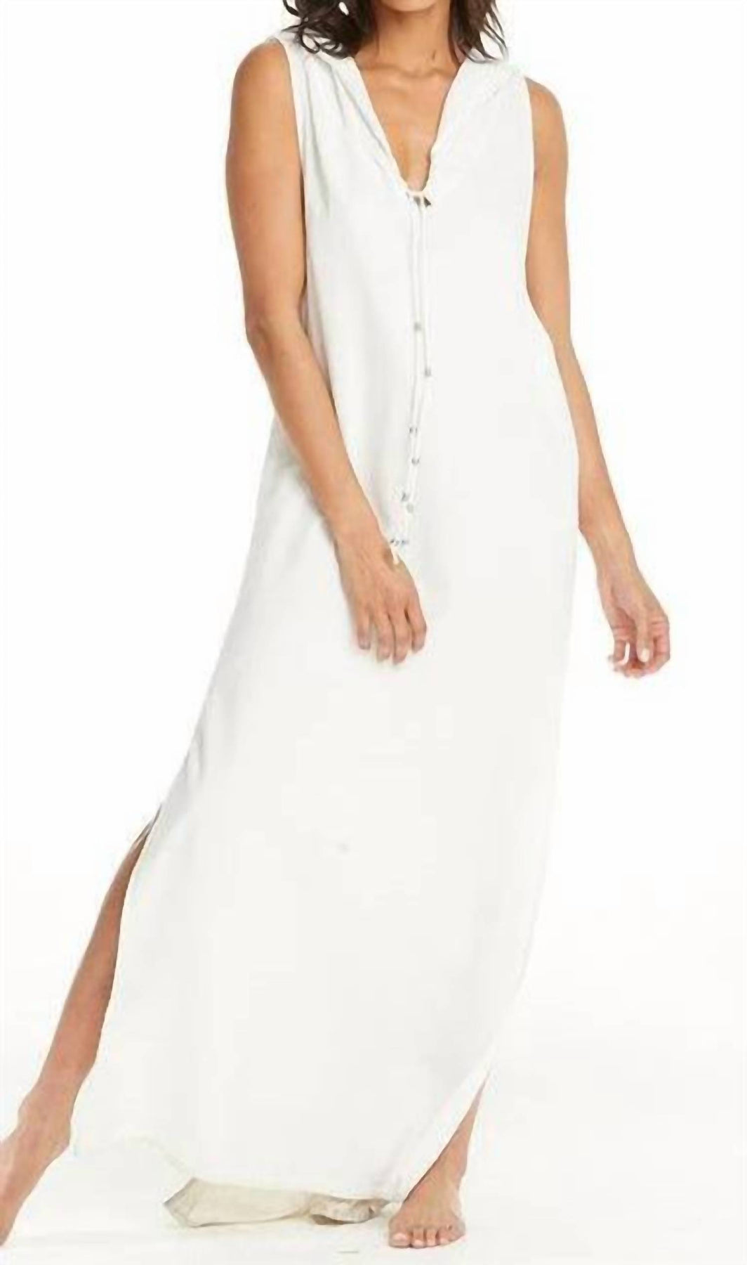 Kiara Maxi Kleid in Elfenbein