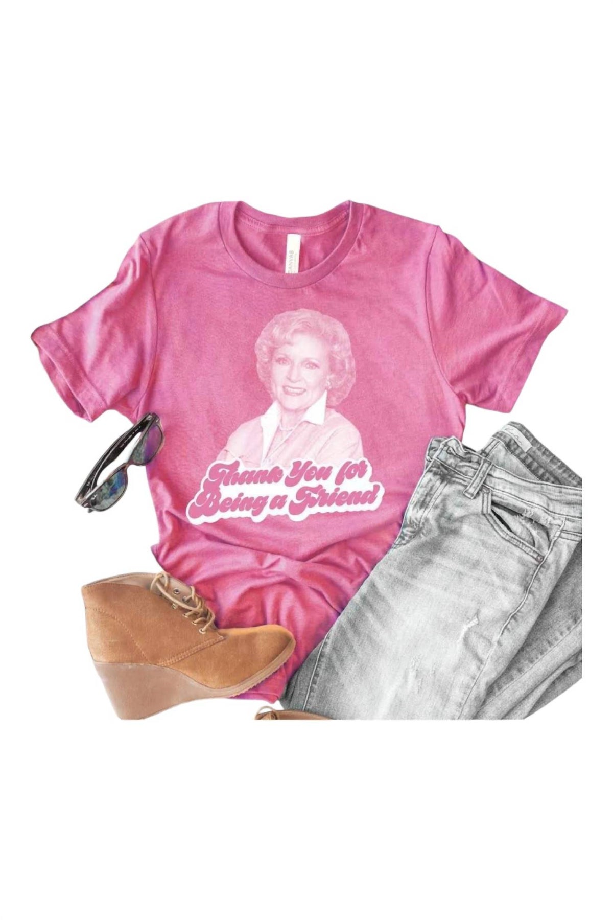 Betty danke für sein ein freund tee im heather charity rosa