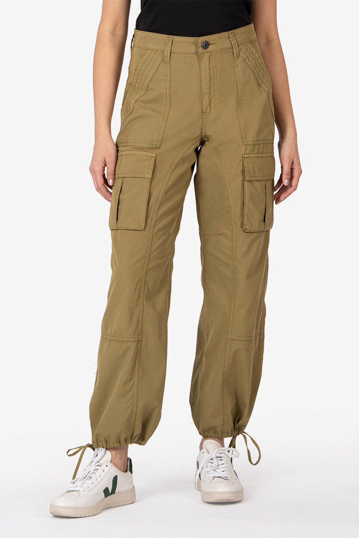 Erika Utility Hose in Oliv