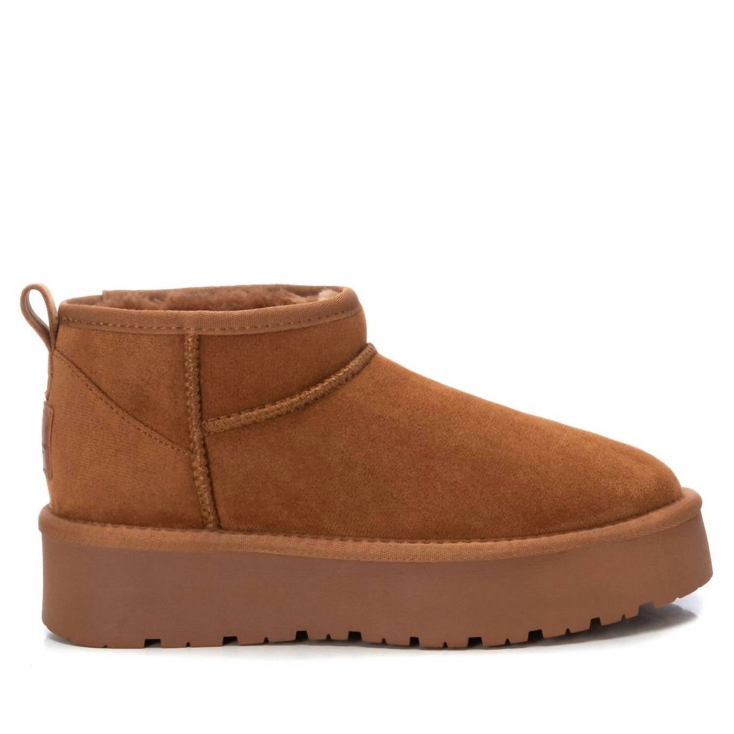 Winterstiefel für Damen in Camel
