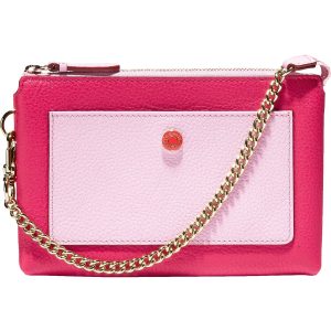 Grand Series Damen Leder colorblock Armband Handtasche