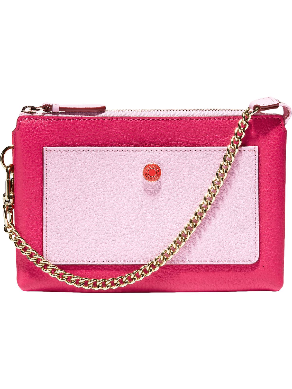 Grand Series Damen Leder Colorblock Armband Handtasche