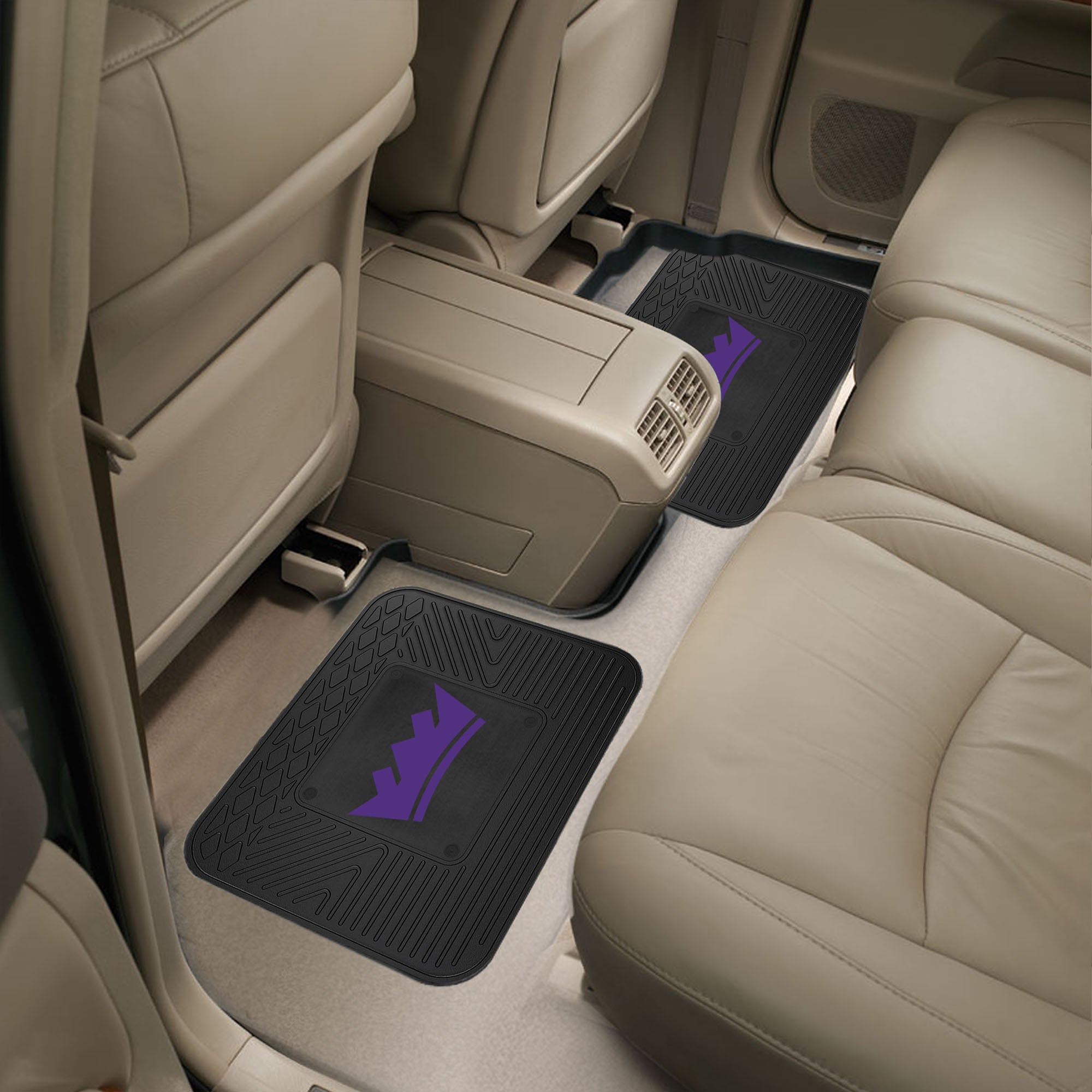 Fanmats Sacramento Kings Rücksitz Auto Utility Matten – 2 Stück Set