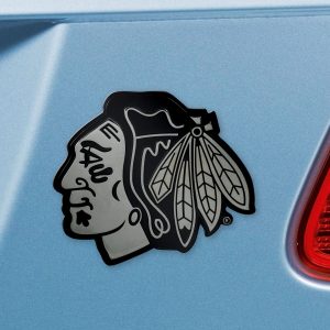 Fanmats Chicago Blackhawks 3D Chrom Metall Emblem