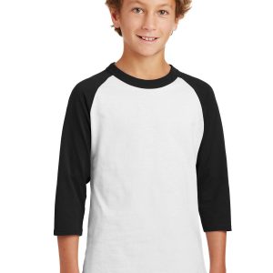 Sport-Tek Jugend Colorblock Raglan Jersey YT200