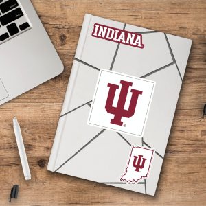 Fanmats indiana Hooisers 3 Stück Aufkleber Set