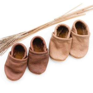 Rust & W. Wood Schuhe aus Leder laafers Baby und Kleinkind