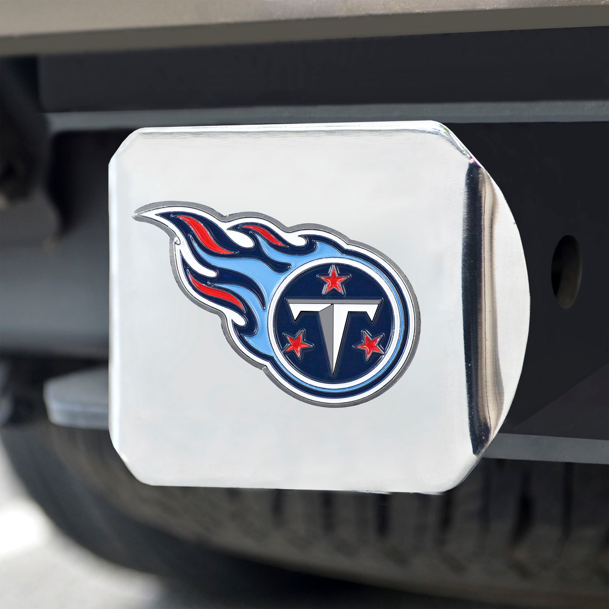 Fanmats Tennessee Titans Hitch Cover – 3D-Farben-Emblem