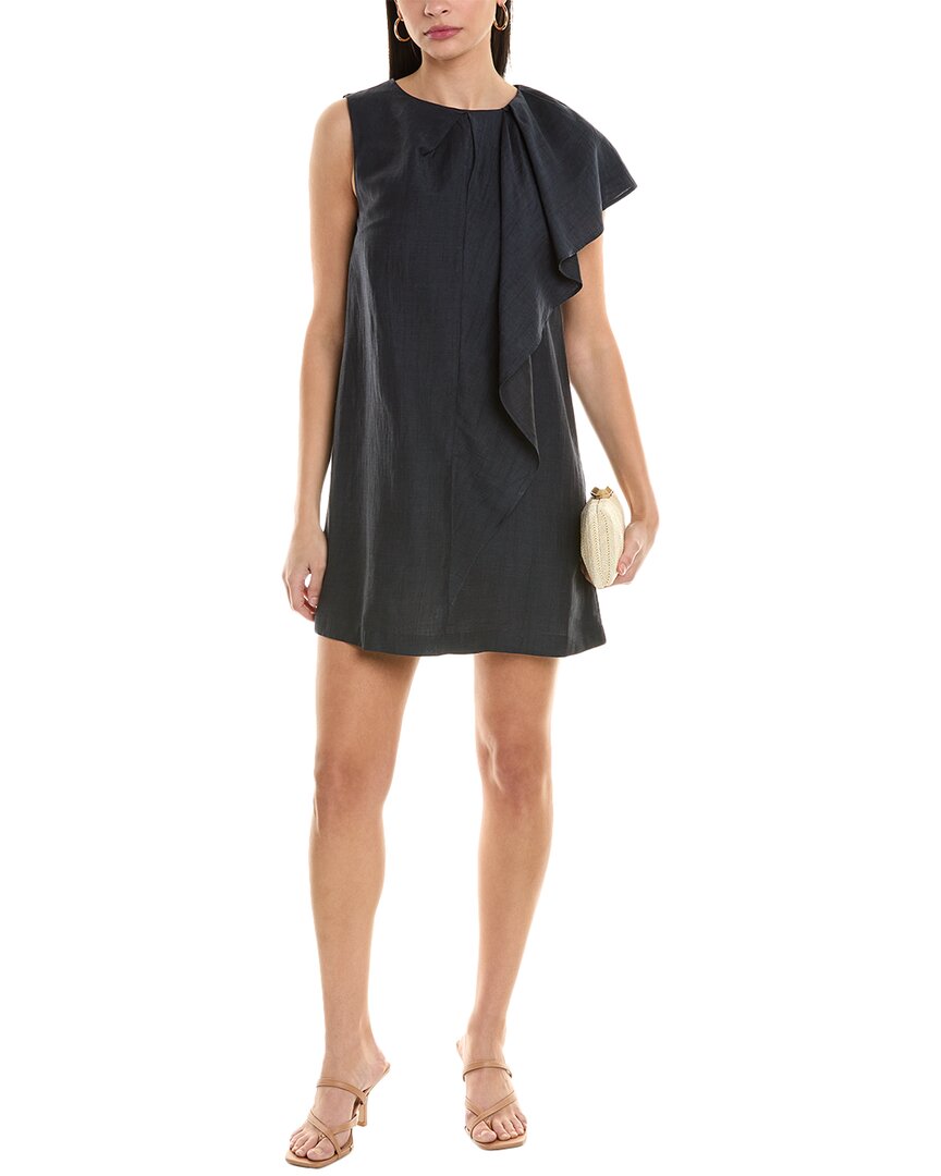 ALPHA STUDIO Wickelkleid aus Leinen-Blend