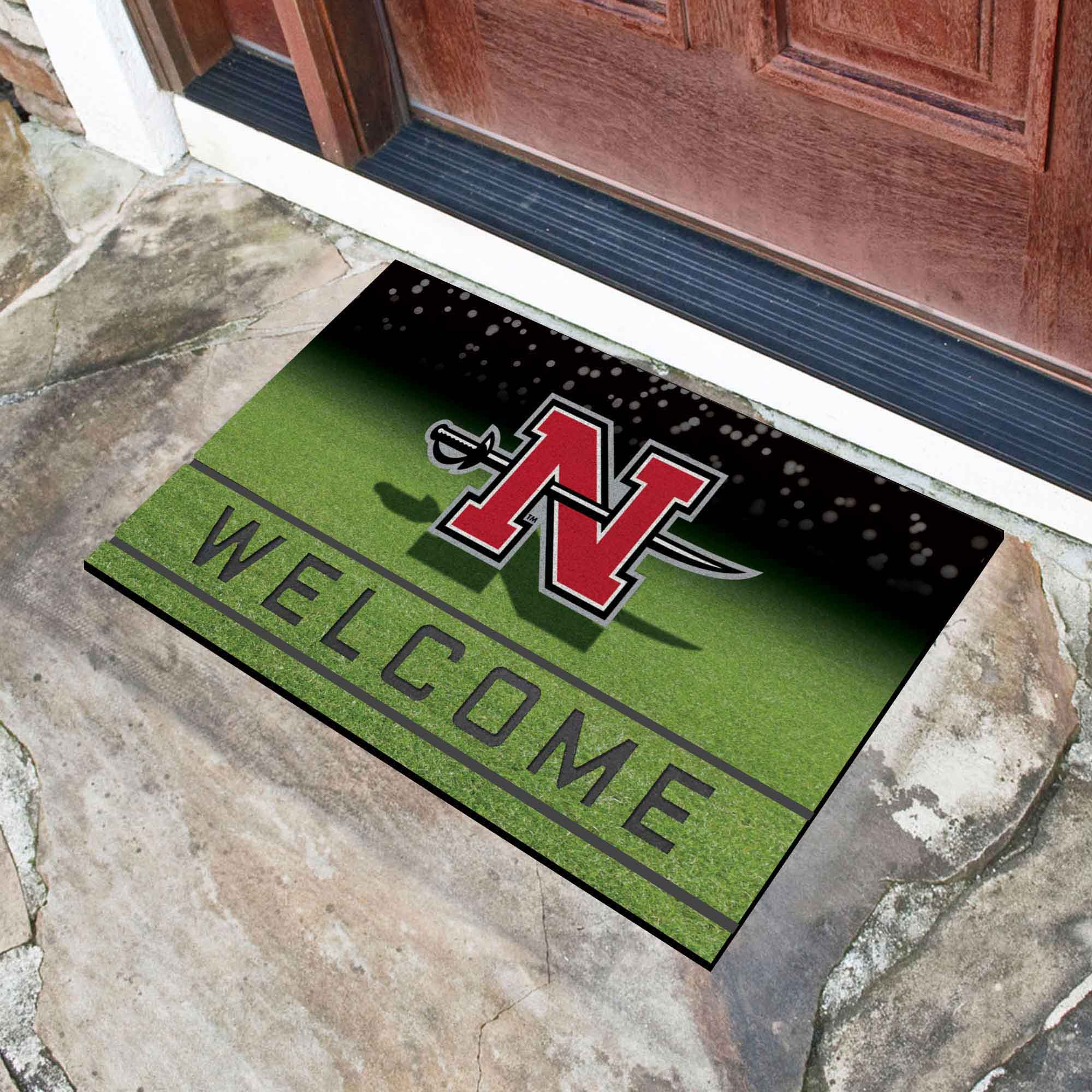 Fanmats Nicholls State Colonels Gummi-Türmatte – 18′′ x 30′′