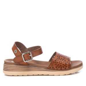 Damen Low Keil Sandalen in taupe 7703594762300