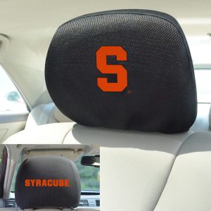 Fanmats Syracuse orange bestickt Kopfstütze Abdeckung Set – 2 Stück