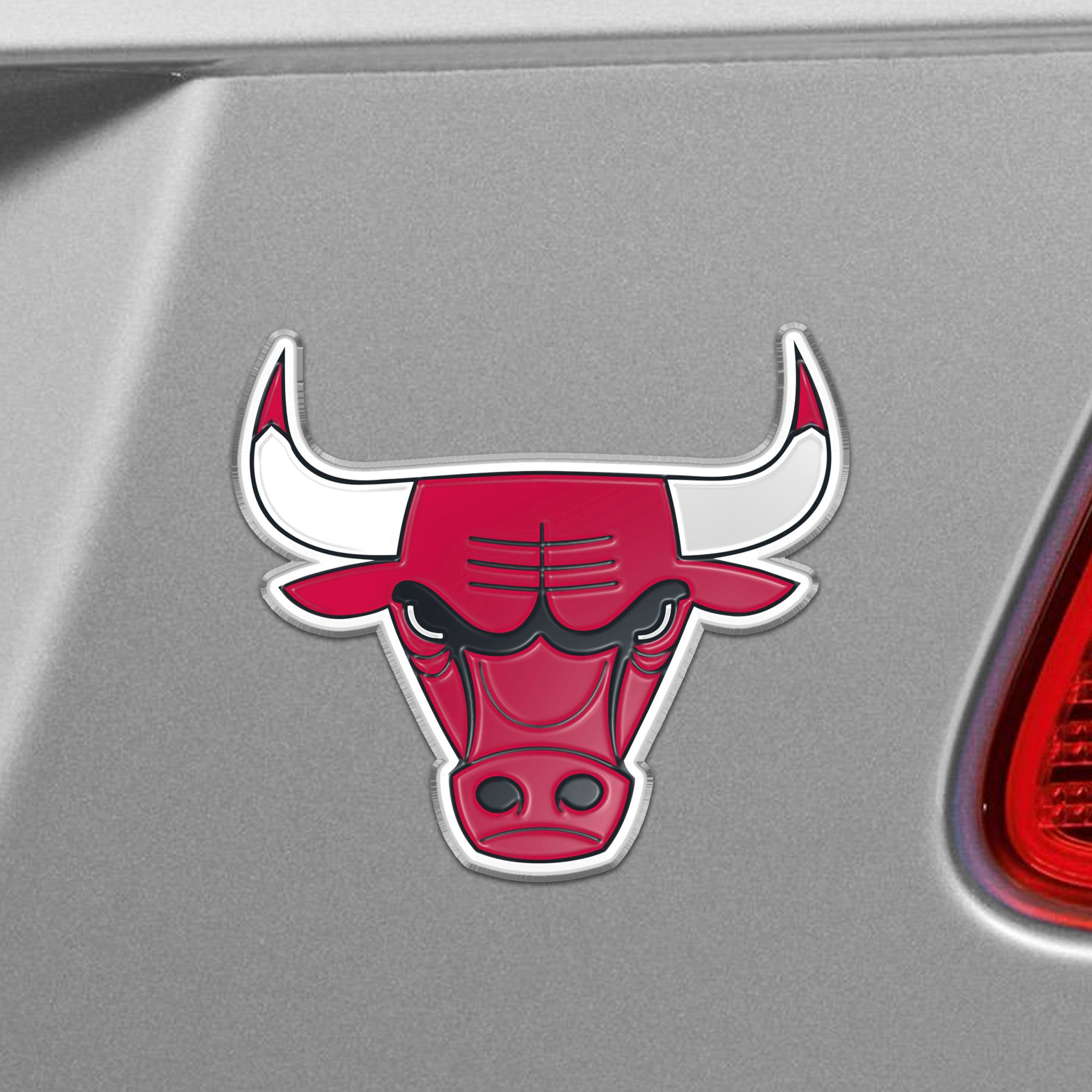 Fanmats chicago Bullen schwere Pflicht Aluminium geprägte Farbe Emblem
