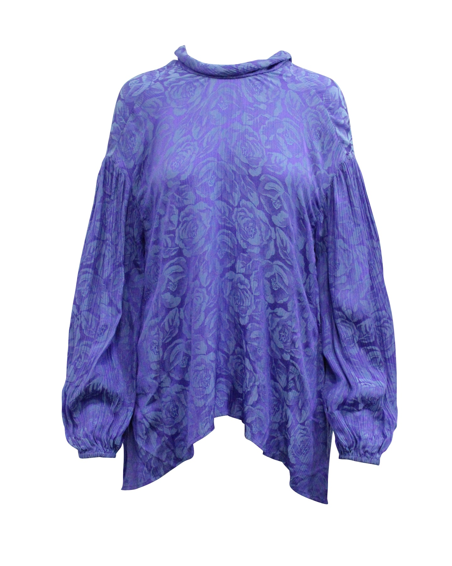 Chloe Lavalliere Bluse in lila Viskose