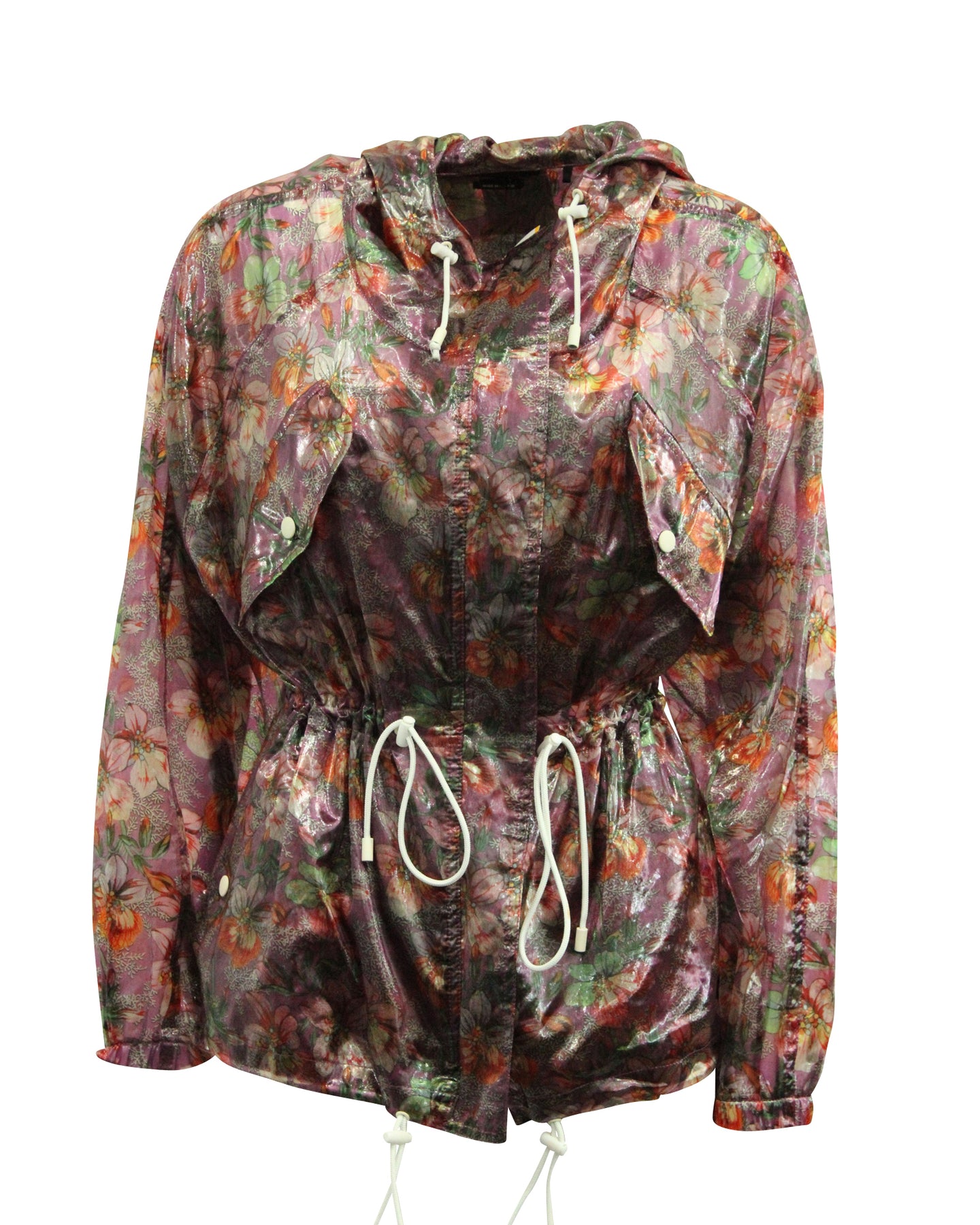 Isabel Marant Olaz mit Blumenmuster-Muster Kapuzenjacke aus mehrfarbigem Polyester