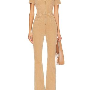 Jayde Flare Jumpsuit in Pier 17 7703665115196