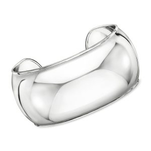 Ross-Simons Italian Sterling Silber breite Manschette Armband 7832743903292