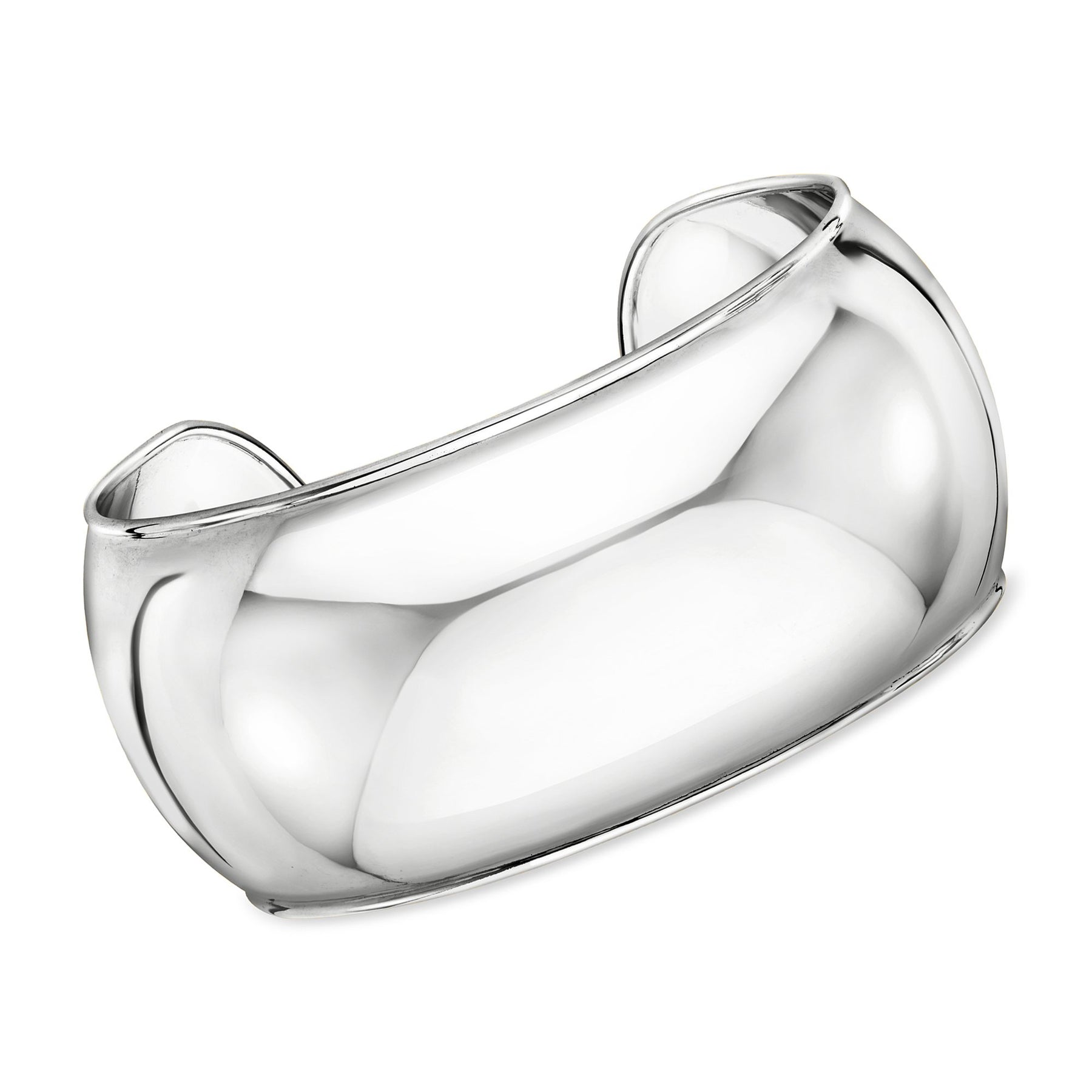 Ross-Simons Italienische Sterling Silber breite Manschette Armband