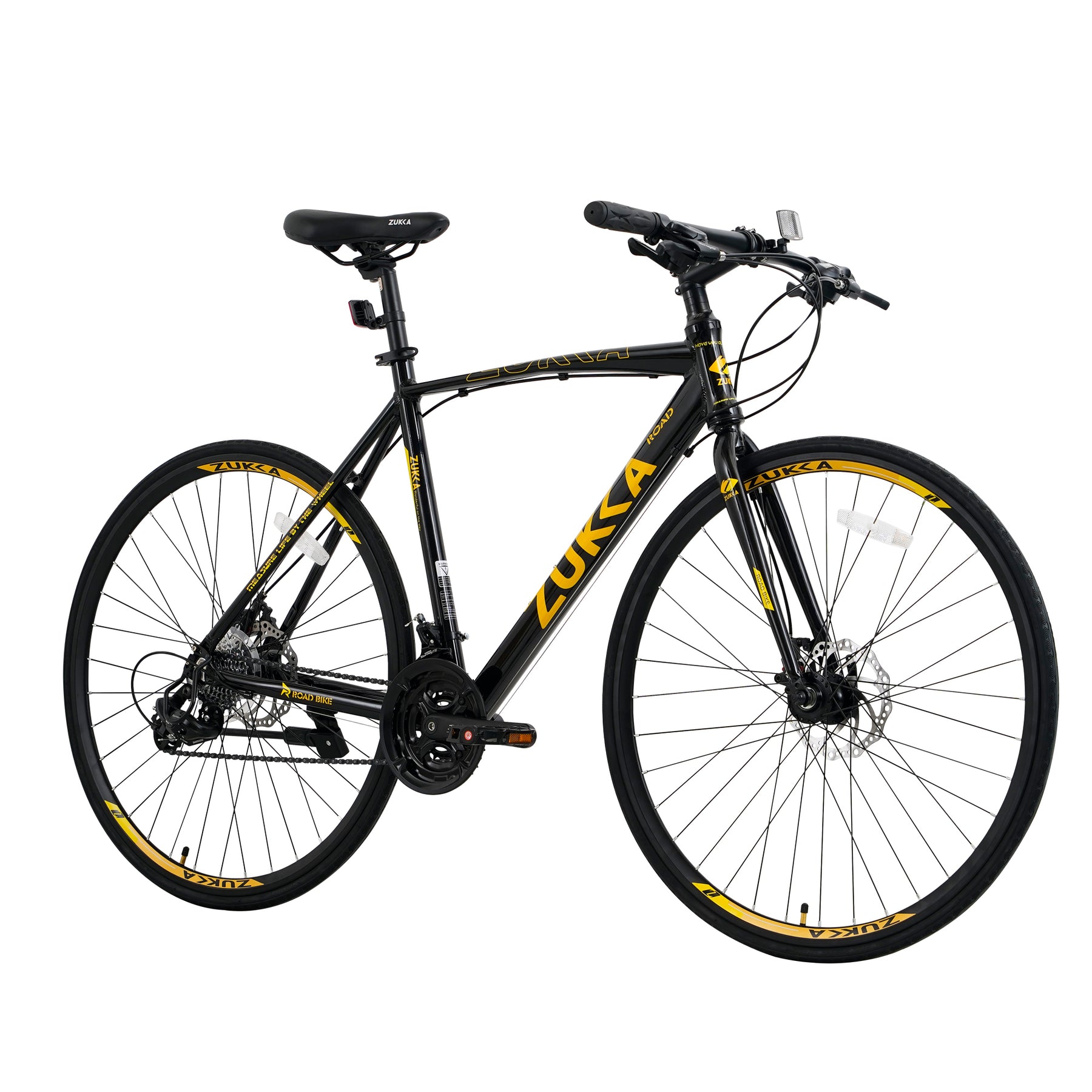 Streamdale 24 Speed Hybrid Fahrrad Scheibenbremse 700C Rennrad für Herren Damen City Fahrrad