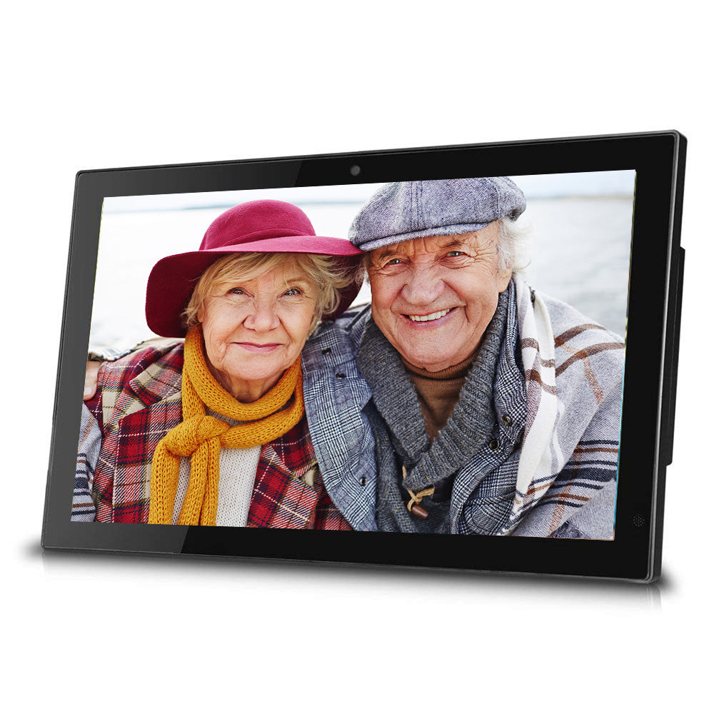 Cloud-Fotorahmen, 20 GB Cloud-Speicher, Kamera/App-Unterstützung