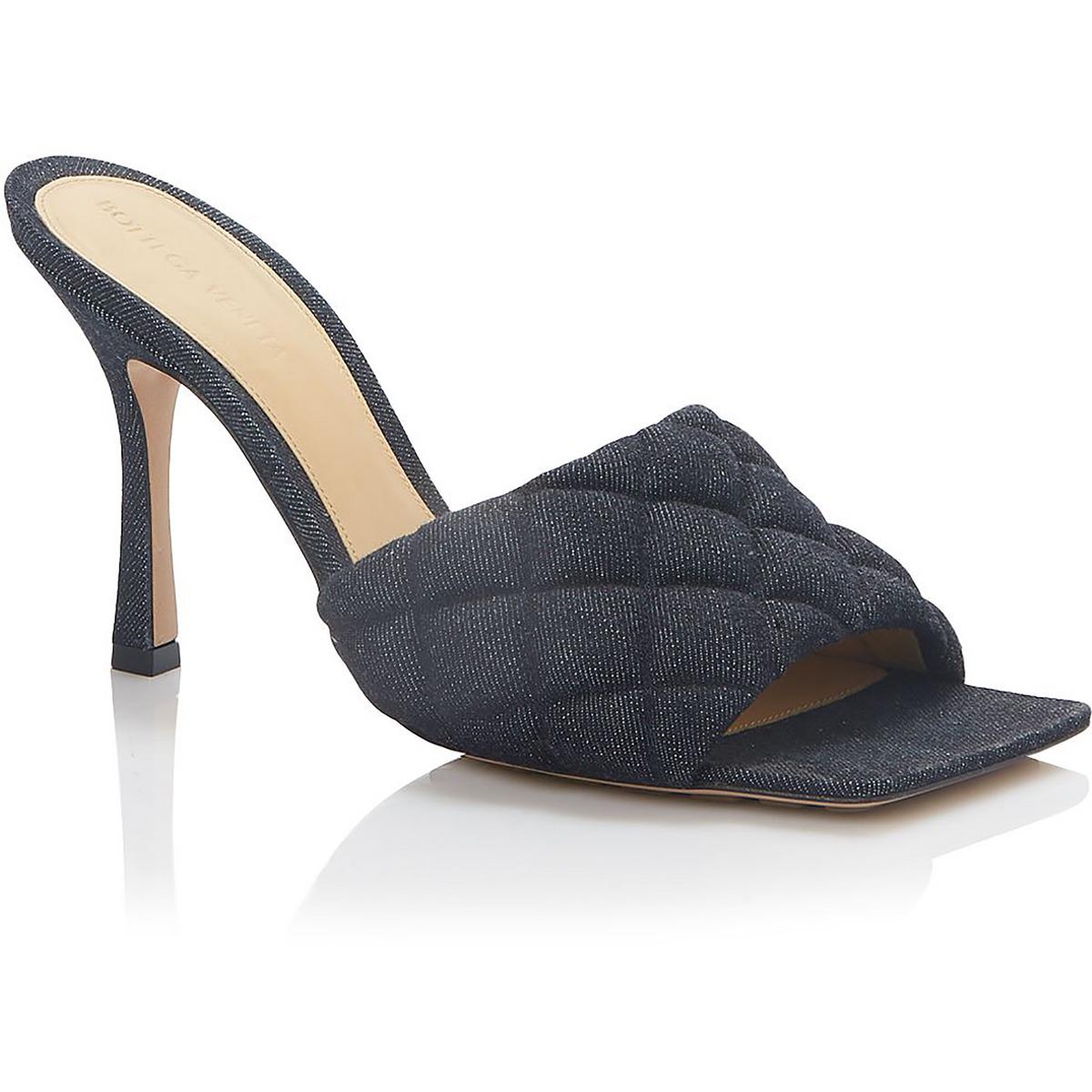 Denim Siletto Absatzschuhe
