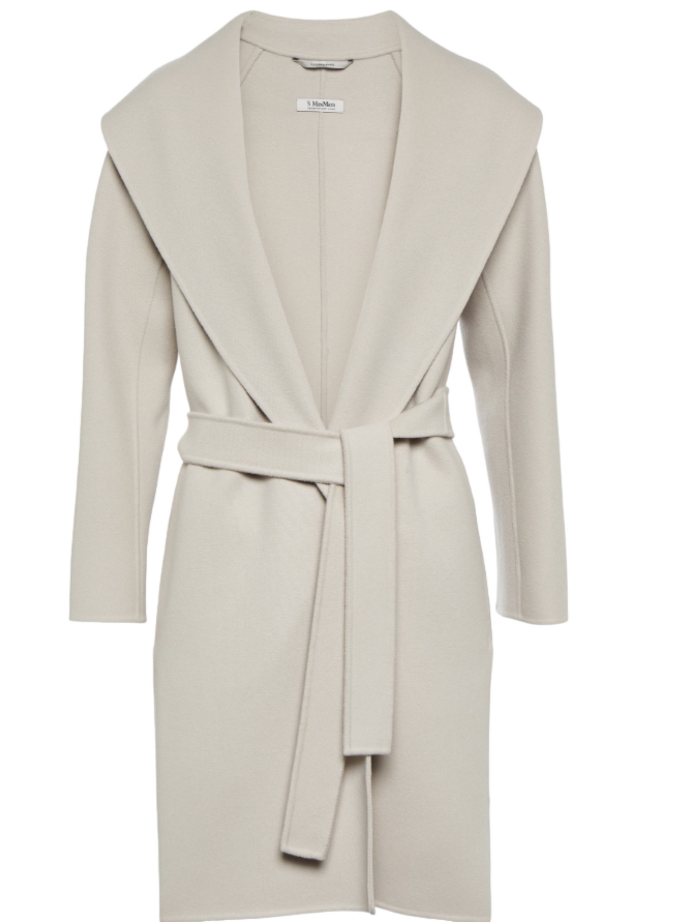 MAX MARA Damen Messi Sand Langer Mantel