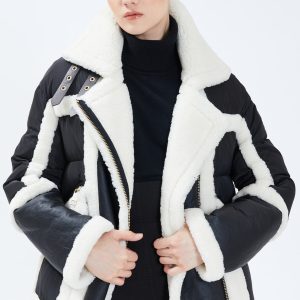 Nicole Benisti Damen garnier scherling puffer Jacke 7832757338172