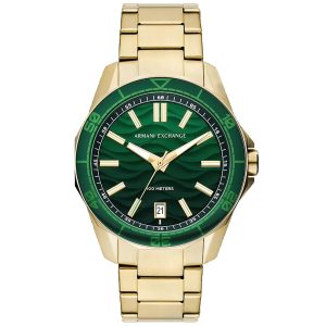 Armani Exchange Herren Spencer Grün Dial Uhr
