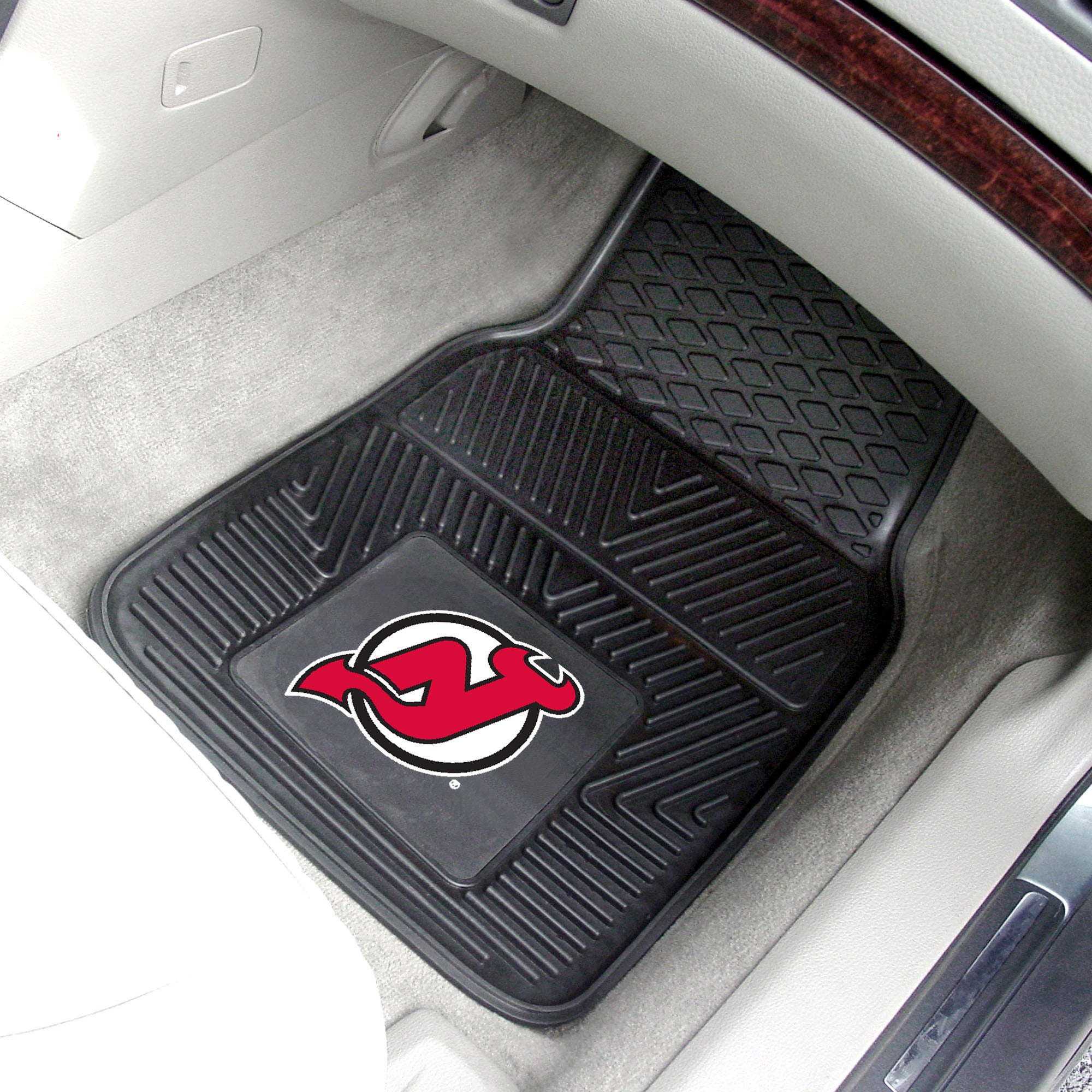 Fanmats New Jersey Devils Heavy Duty Auto Matte Set – 2 Stück