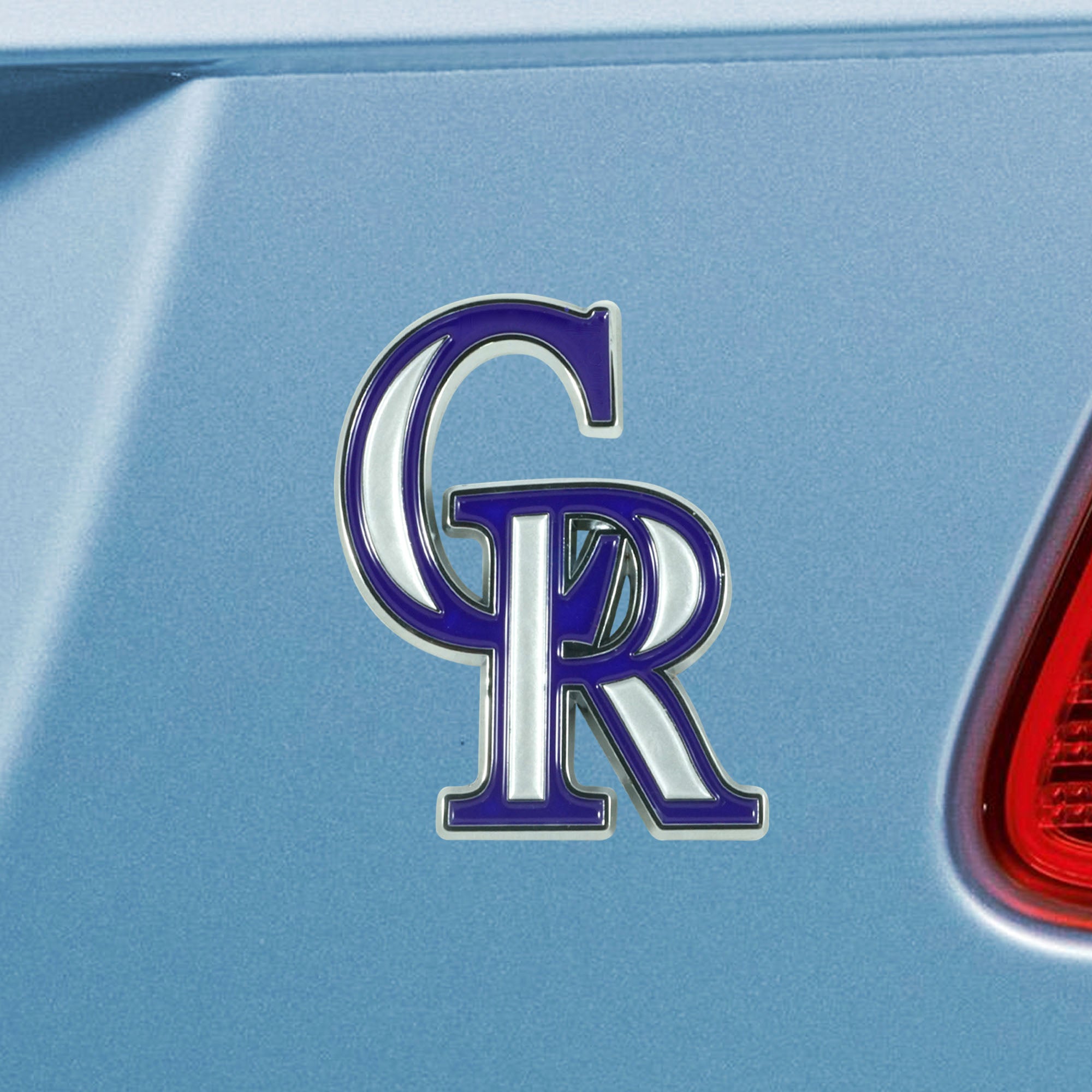 Fanmats Colorado Rockies 3D Farbe Metall Emblem