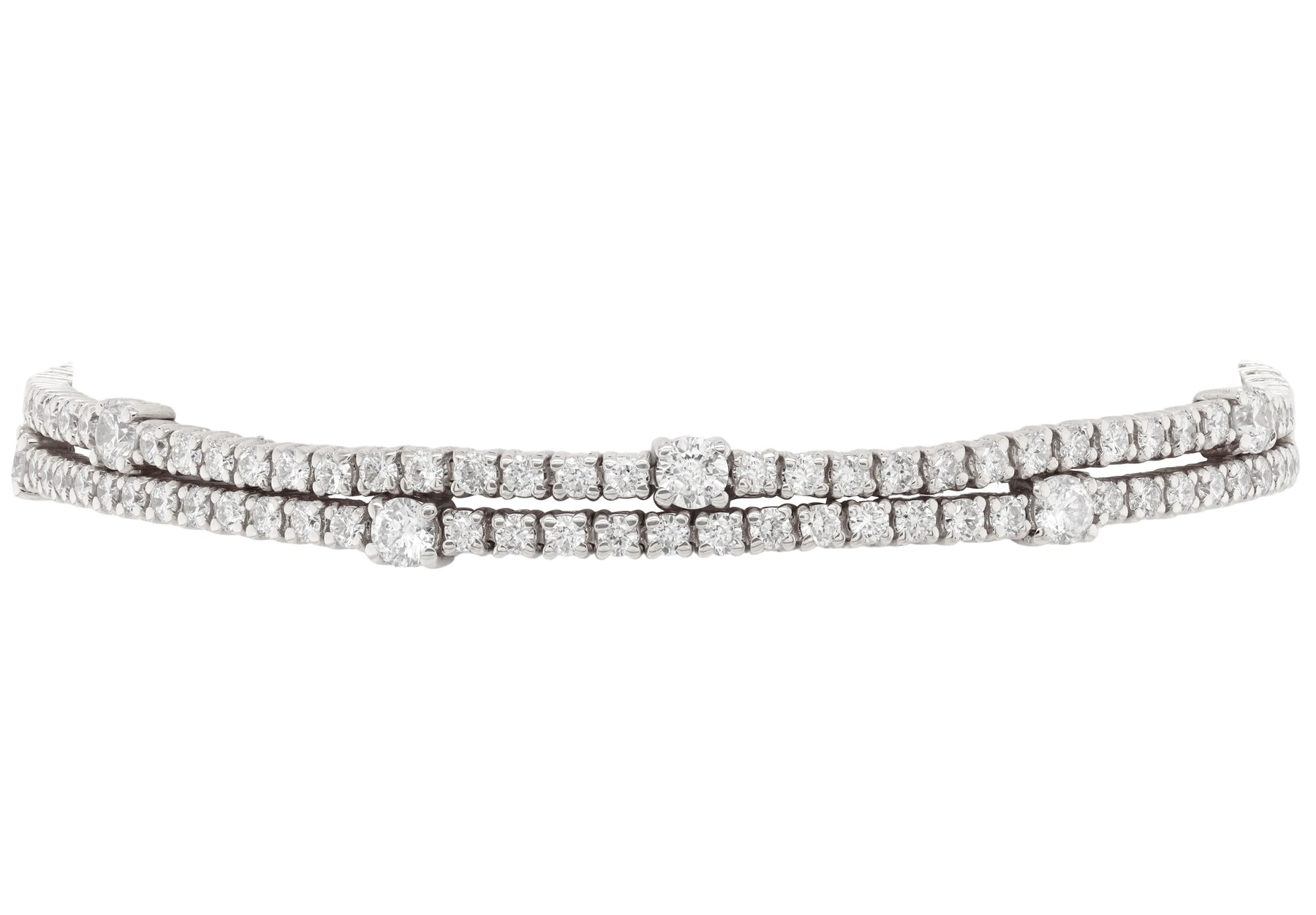 Diana M. 4.50 Karat Diamant Tennis Armband
