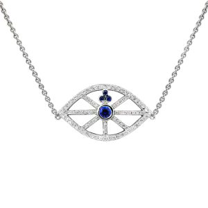 Diana M. 1.00 Carat Sappire and Diamond Armband