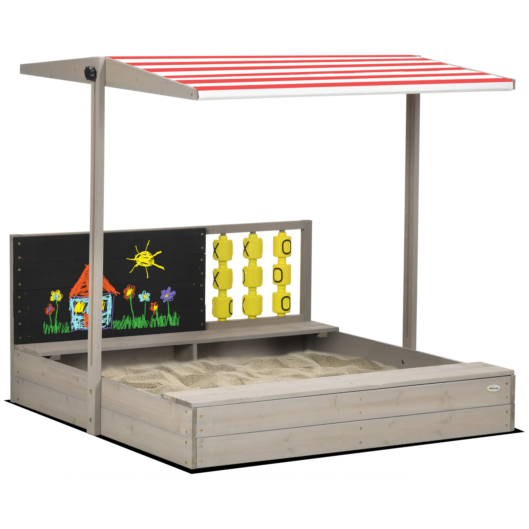 Streamdale Kinder Sandbox mit Abdeckung