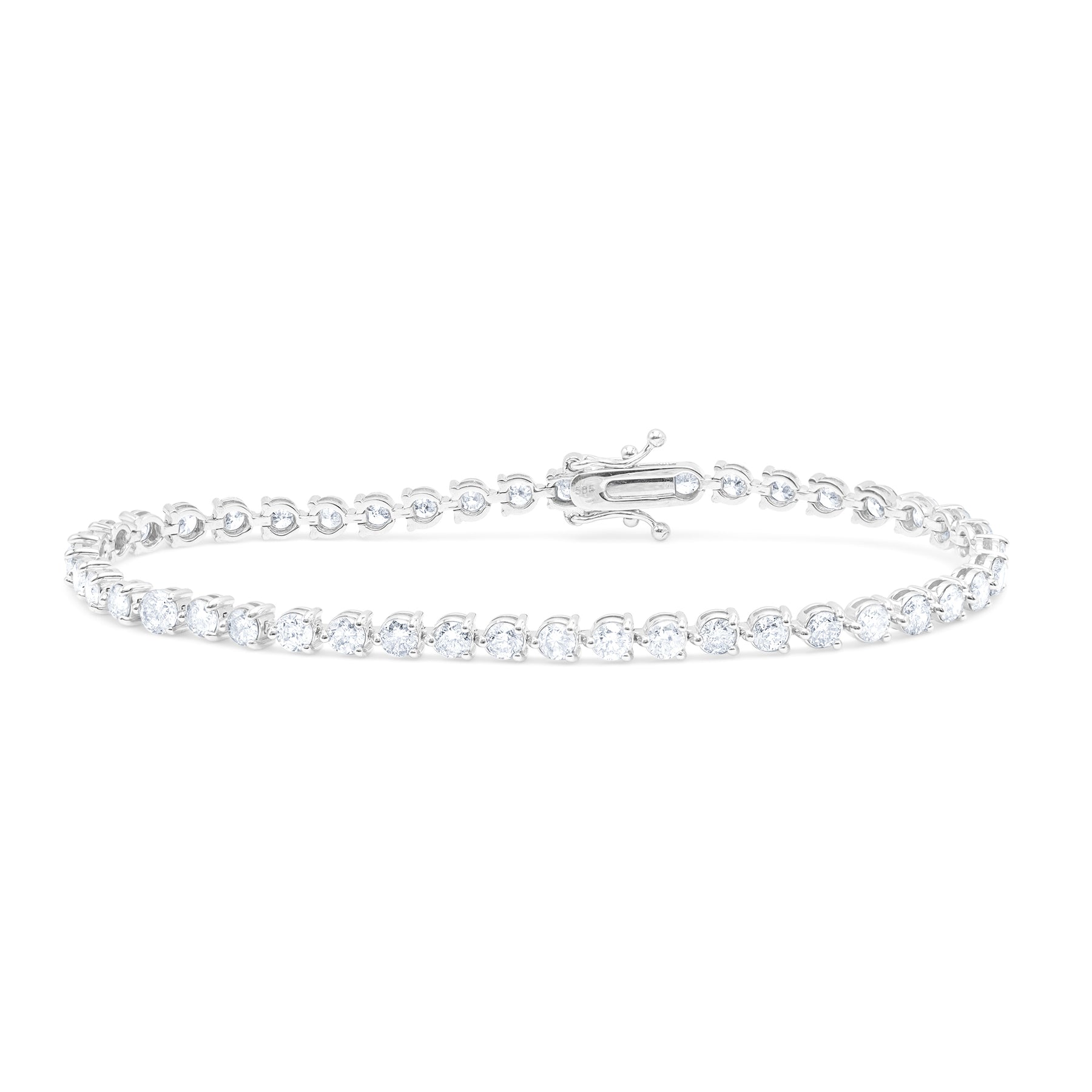 Diana M. 4.50 Karat Diamant Tennis Armband