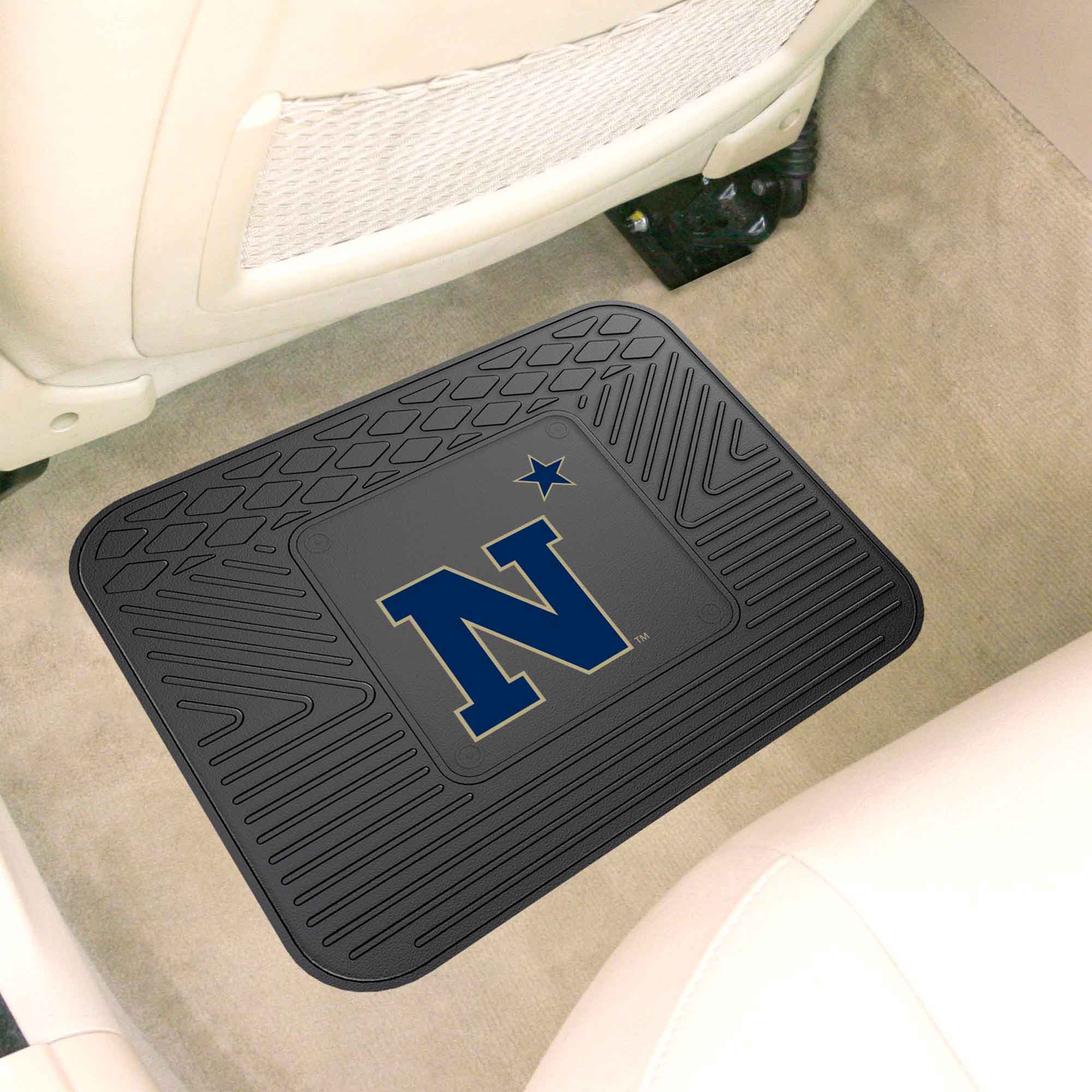 Fanmats Naval Academy Rücksitz Auto Utility Matte – 14′′ x 17′′