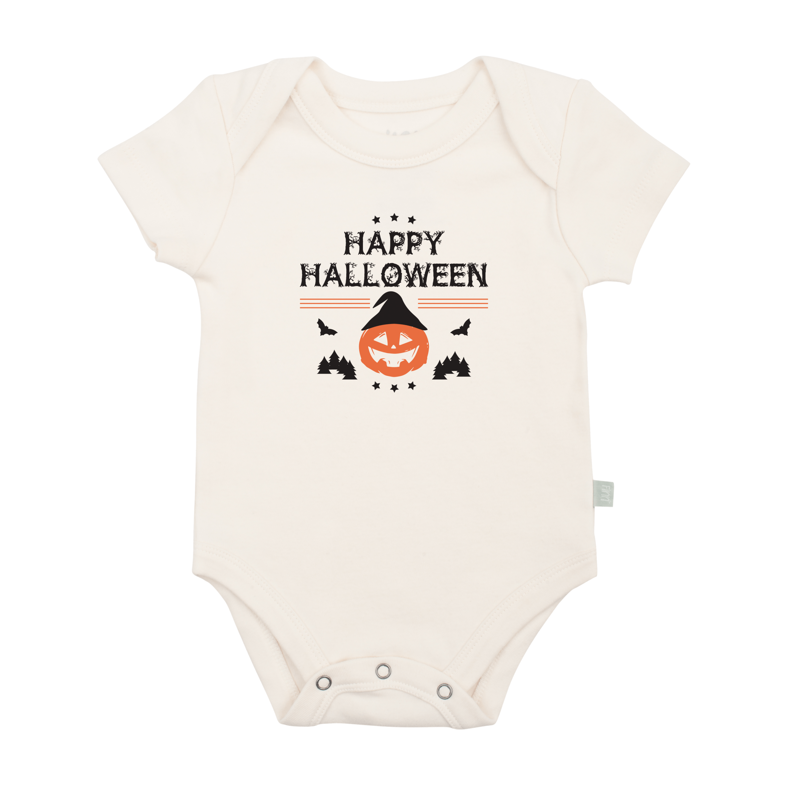 Grafischer Body – halloween Kürbis
