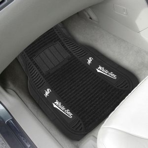 Fanmats Chicago weiße Sox 2 Stück Deluxe Auto Matte Set